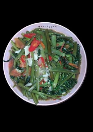 Foto resep Cah Kangkung Saus Tiram