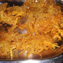A picture of Potato fritters.
