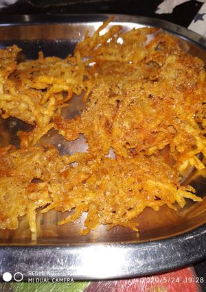 A picture of Potato fritters.