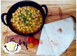 Foto resep Chickpeas Curry / Chana Masala