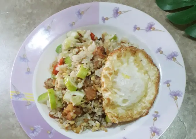 Nasi goreng timun