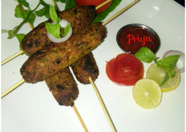 Healthy Veg Seekh Kabab