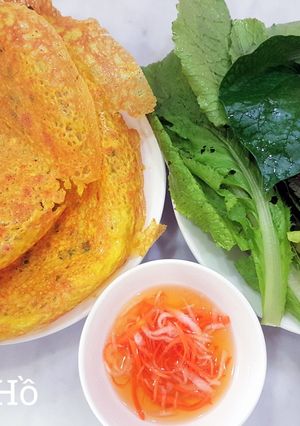 Hình của món Bánh Xèo Nam Bộ.
