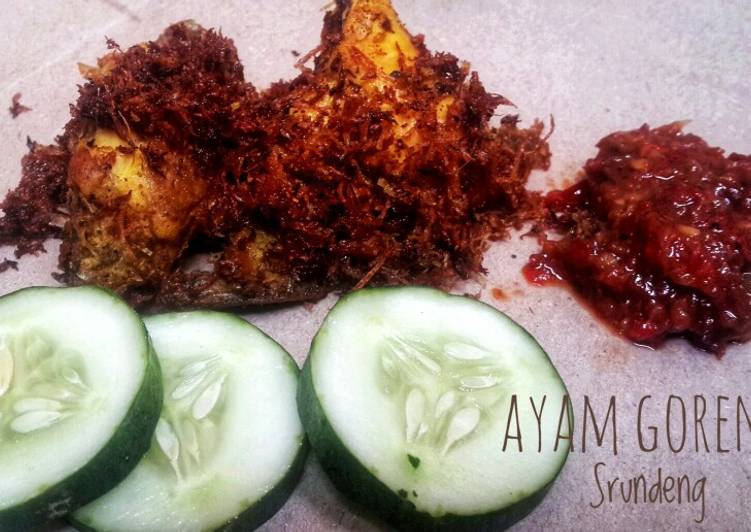 #01- Ayam Goreng Srundeng #SeninSemangat