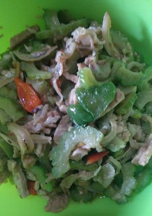 Foto resep Tumis pare teri #murahmeriah
