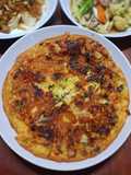 Telur dadar isi ayam giling