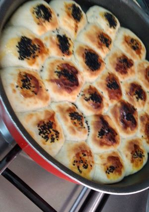 صورة لوصفة خليه النحل بالجبنه البيضاء والزعتر