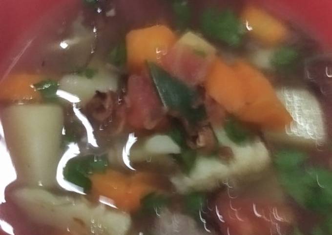 Recipe: Delicious Sop Daging kaya rempah