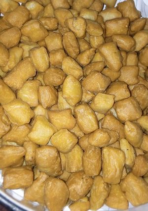 A picture of Salty sugarless cincin.