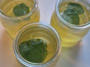 Una foto de gelatina de limon