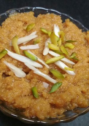 A picture of Pav halwa.