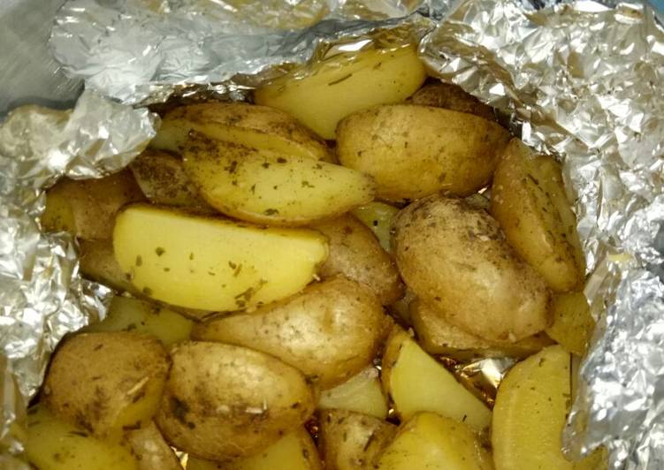 Resep Kentang panggang Tanpa oven oleh nera demtora  Cookpad