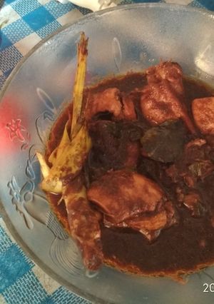 Foto resep Ayam Bumbu Kluwek