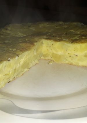 Una foto de Tortilla de papa light