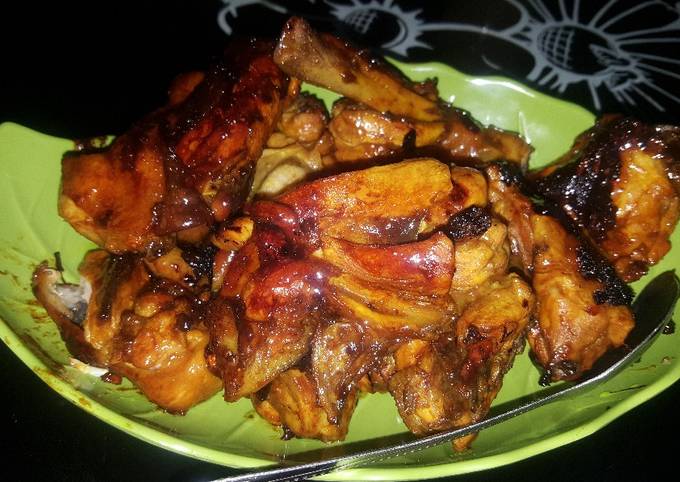 Ayam bakar santan