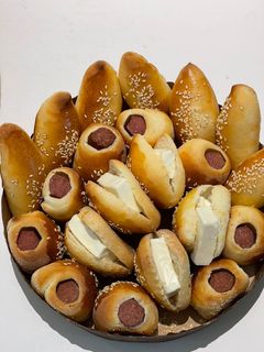 صورة لوصفة فطائر الجبن بالسمسم
