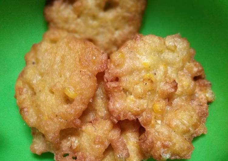 Resep Bakwan jagung kesukaan anak2, Lezat Sekali