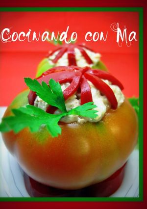 Una foto de Tomates Rellenos