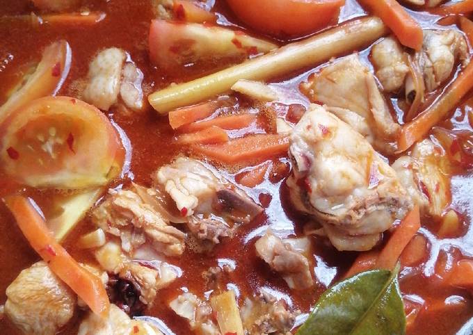 Cara Buat Paprik Ayam / Ayam Paprik Ala Thai Thai Spicy Chicken Resepi