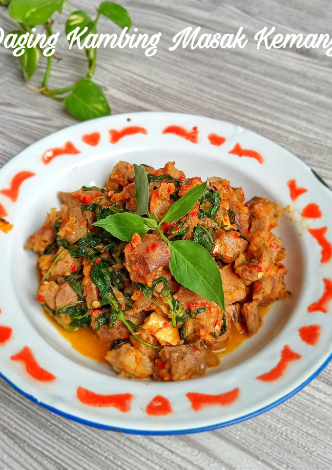 Foto resep Daging Kambing Masak Kemangi