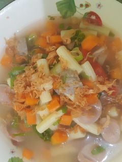 Foto resep Sup Pasta Makaroni