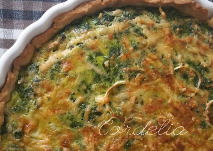 Quiche bayam