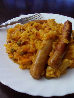 Una foto de Arroz amarillo