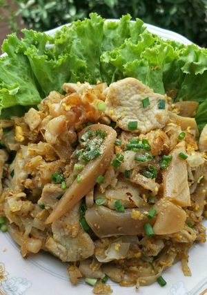 รูปของ ก๋วยเตี๋ยวคั่วไก่ สูตรเยาวราช