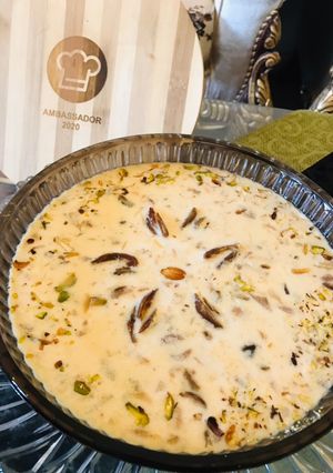 A picture of Sheer Khurma.