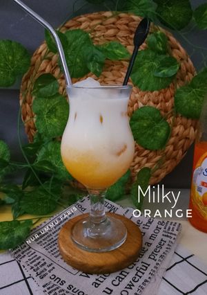 Foto resep Milky Orange