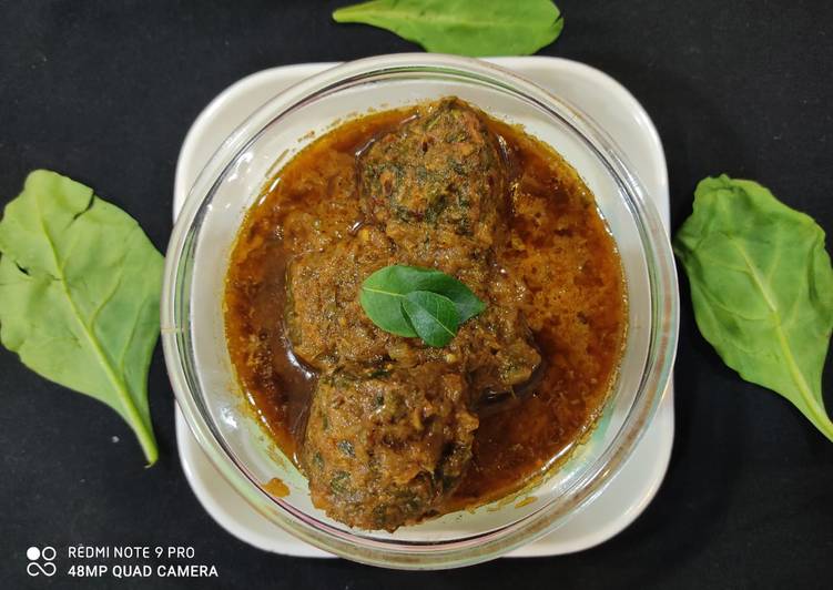 Learn How To Spicy palak kofta curry