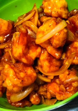 Foto resep Udang saos