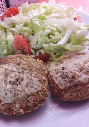 Una foto de Milanesas de calabaza Anco