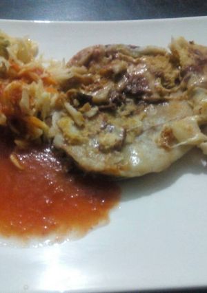 Una foto de Pupusas