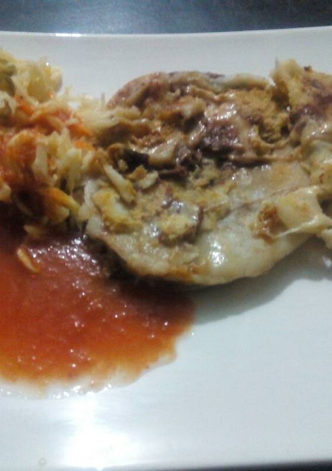 Una foto de Pupusas