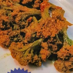 A picture of Tandoori broccoli 🥦 masala.