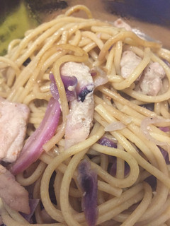Una foto de Cerdo y pasta con miel