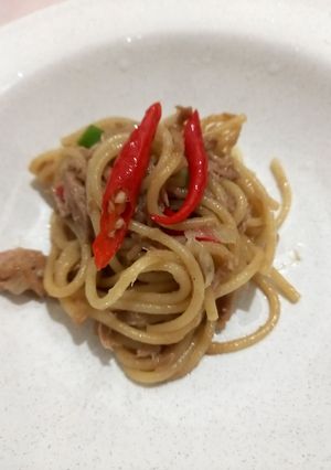 Foto resep Tuna Spaghetti