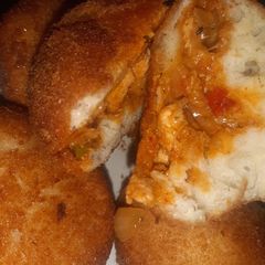 Fried Pizza Bombers A picture of Fried Pizza Bombers.