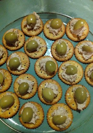 Una foto de Canapés atún