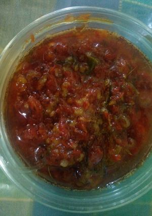 Foto resep Sambal Bawang Simpel ala Bu Rudi