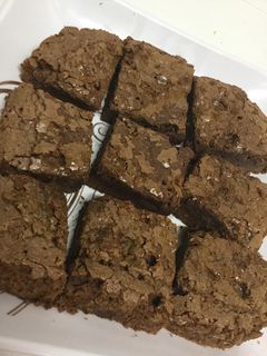 A picture of Buzzfeed Nutella Brownies.