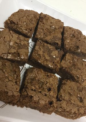 A picture of Buzzfeed Nutella Brownies.