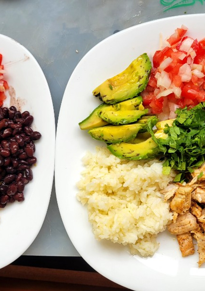 Una foto de Mexican Burrito Bowl