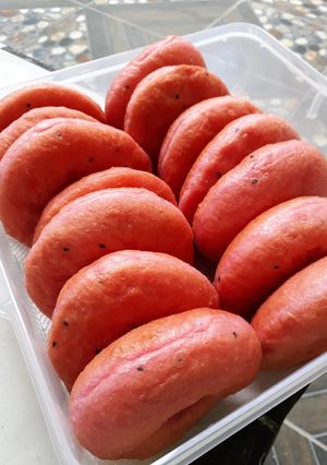 Foto resep Donat buah naga