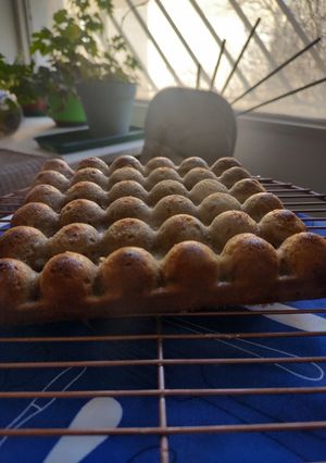 Una foto de Torta de banana y dátiles
