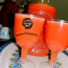 A picture of Watermelon juice 🍉🍹.
