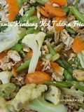 Tumis Kembang Kol, Telur n friends