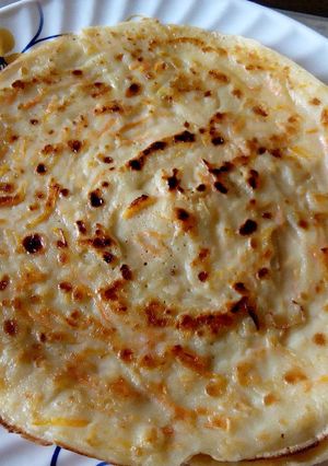 A picture of Carrots pancake.