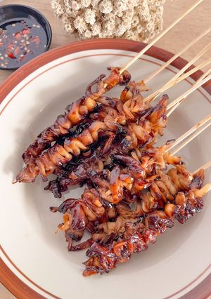 Foto resep Sate jamur